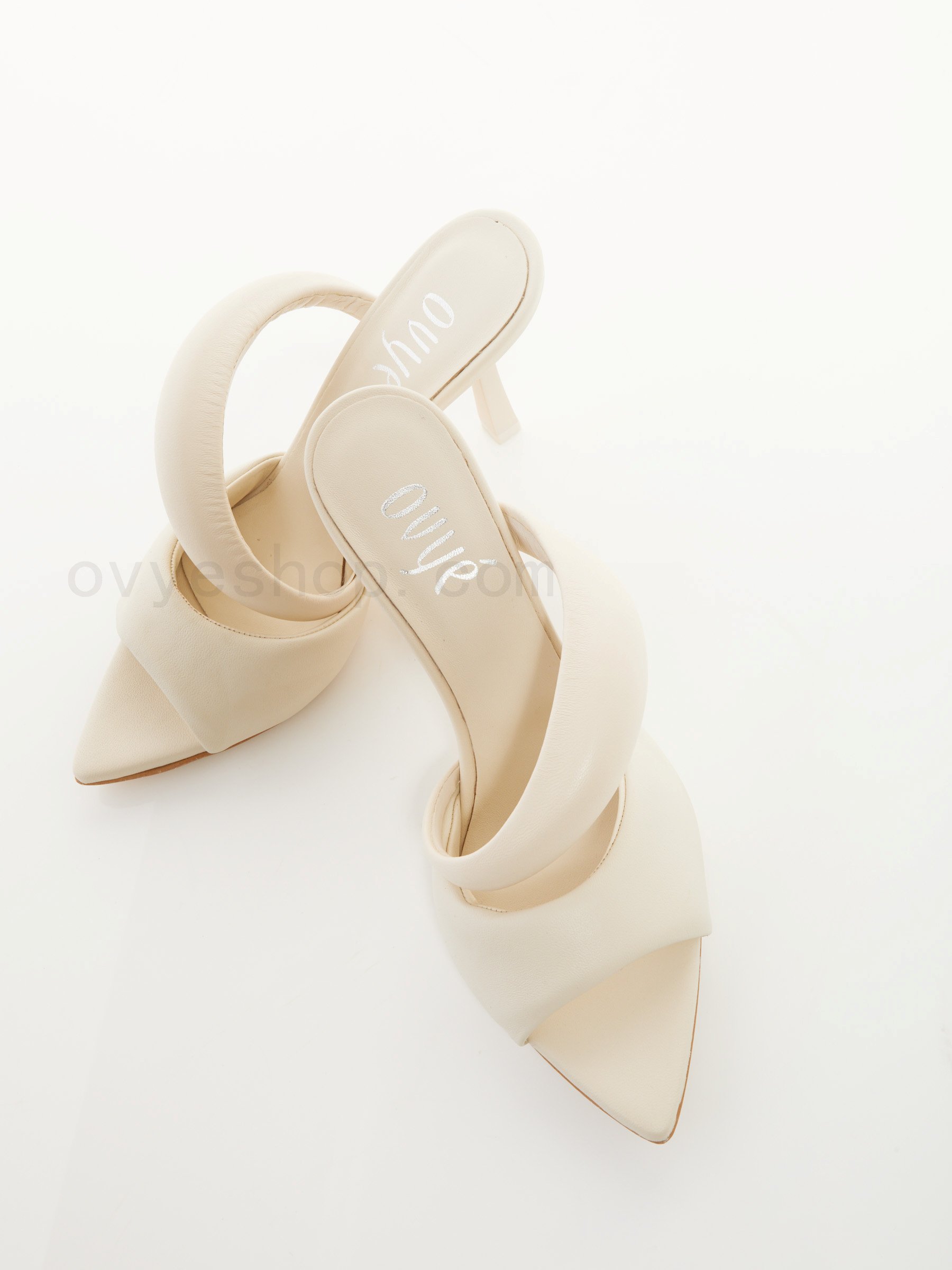 A Poco Prezzo Leather Heel Sandals F0817885-0429